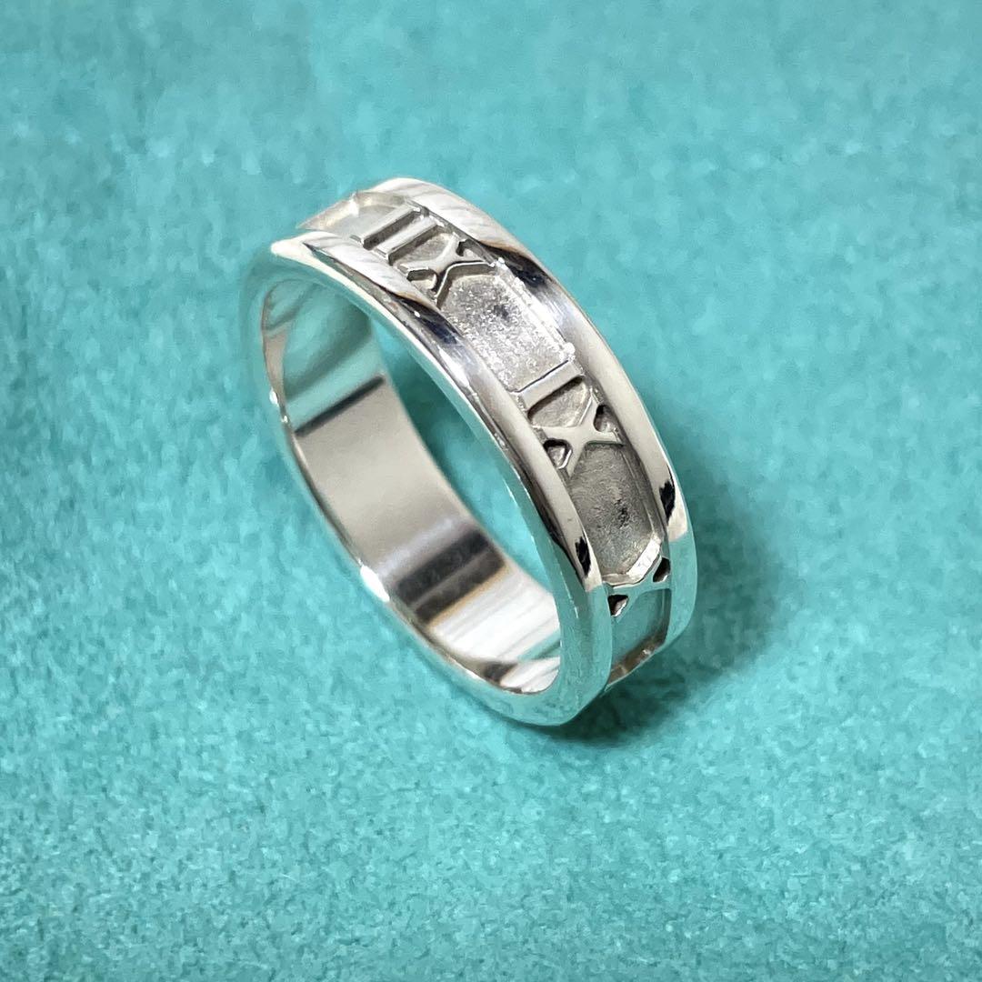 【極美品】ティファニー　アトラスリング　20号　メンズ/レディース　925