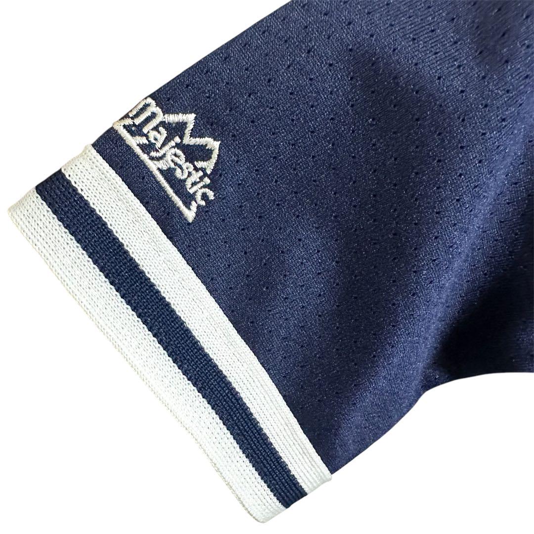 MLB ニューヨーク ヤンキース ベースボール シャツ NAVY レディースM