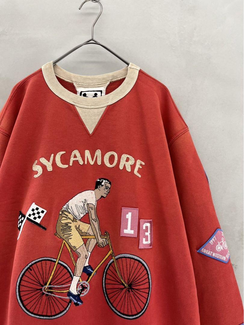 samuel zelig sycamore cycling crewneck トップス samuel zelig sycamore cycling crewneck トップス