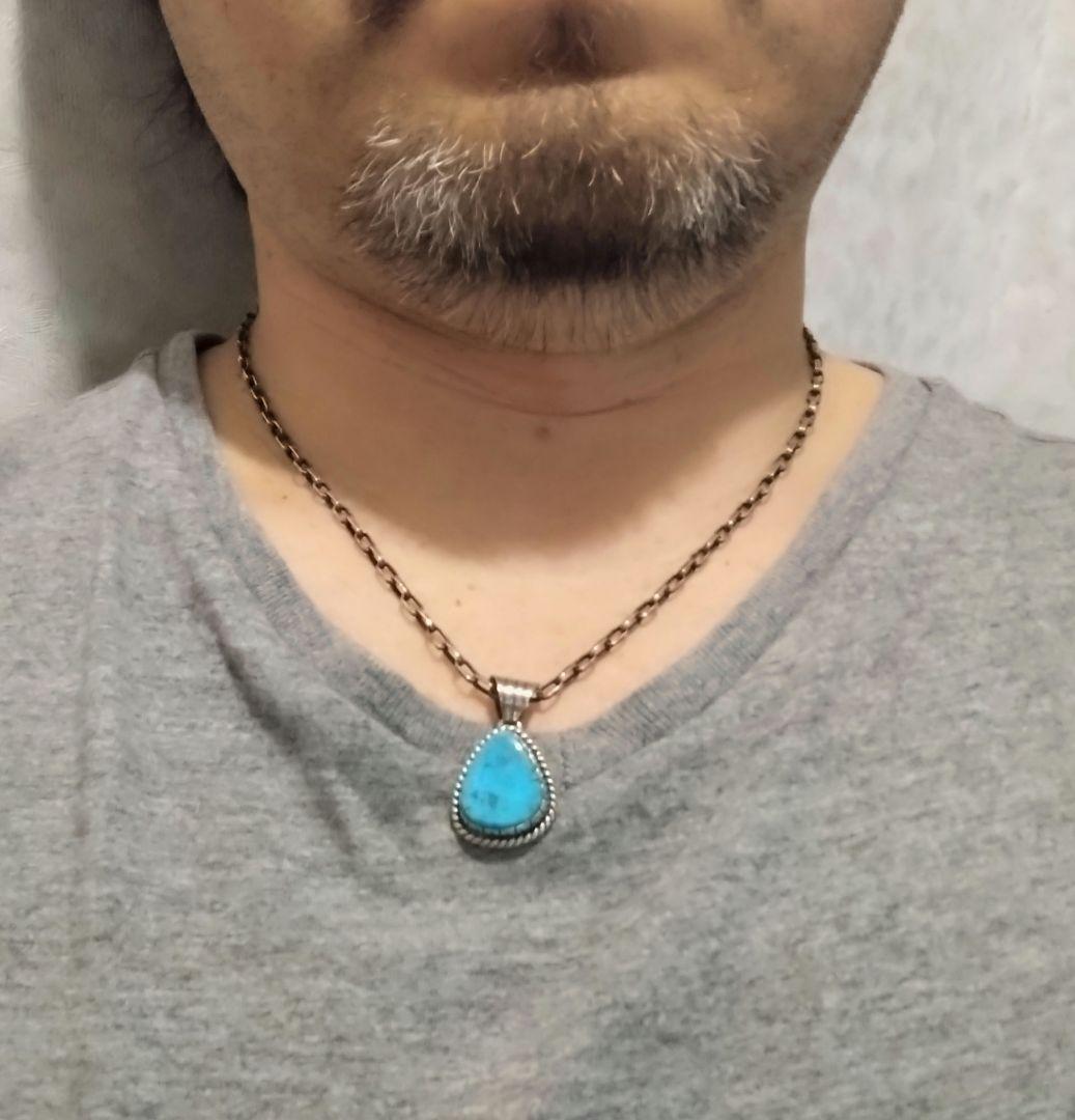 ❗️週末限定❗️インディアンジュエリー、ターコイズペンダント、ネックレス