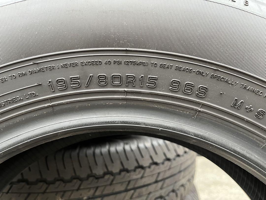 DUNLOP AT20 195/80R15 タイヤジムニーシエラ ジムニーノマド