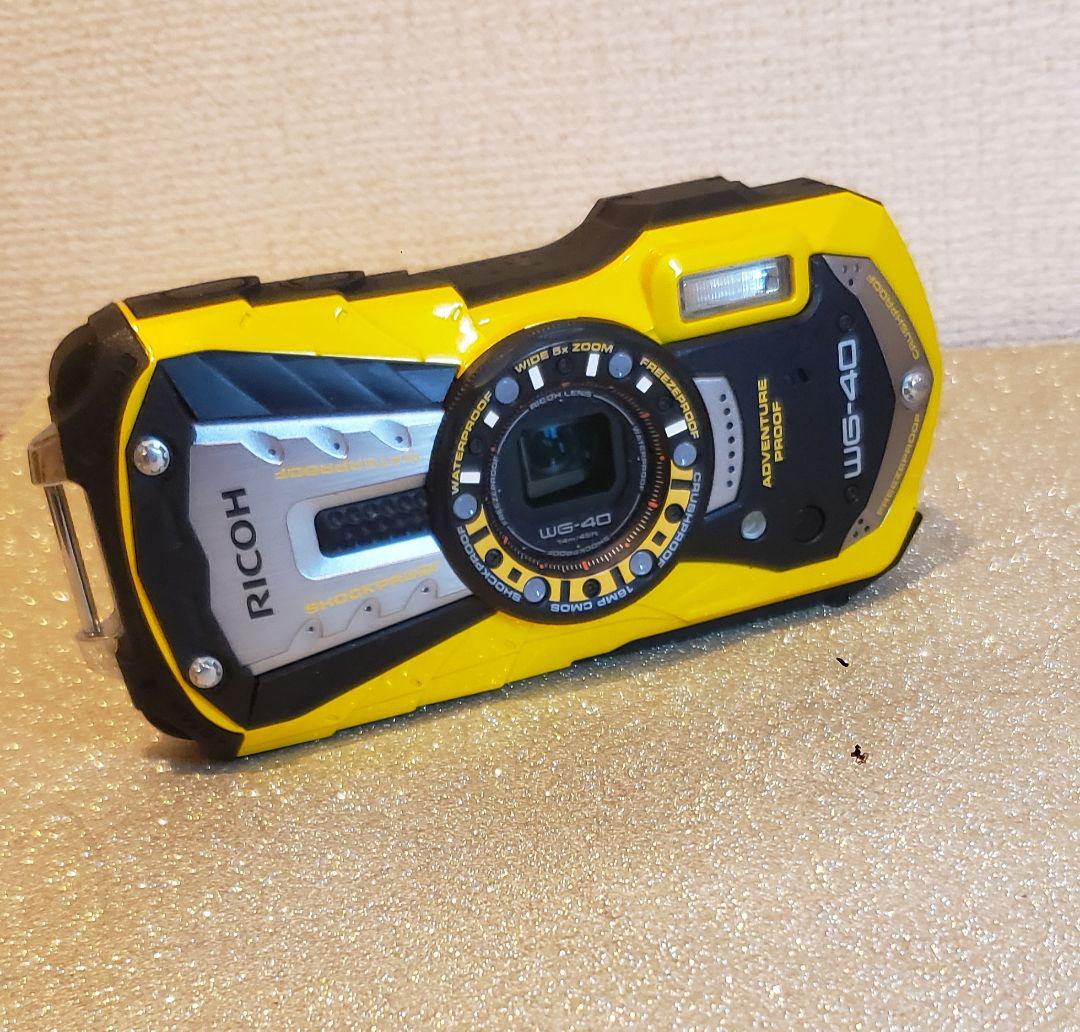 【美品】RICOH WG-40 防水デジタルカメラ