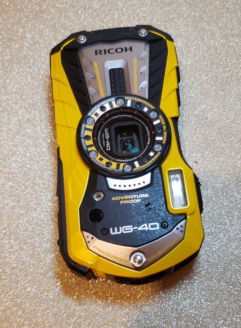 【美品】RICOH WG-40 防水デジタルカメラ