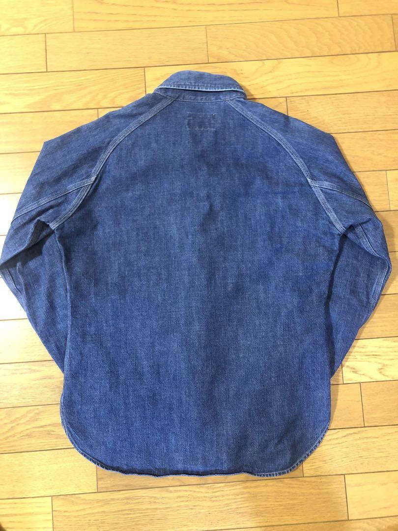 DELUXEWARE 7640 40s DENIM SHIRT デニムシャツ