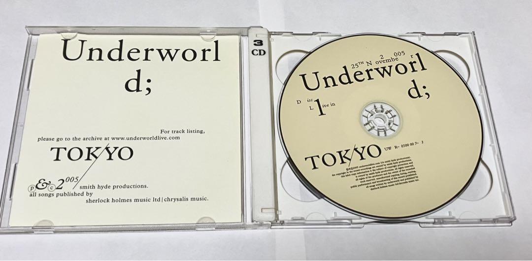 【超希少】Underworld Live in TOKYO 25th Nov