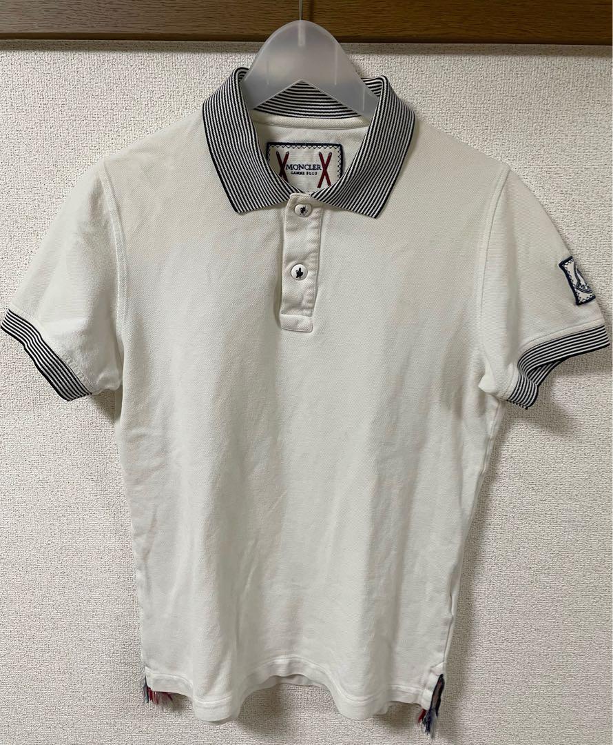 MONCLER モンクレール ガムブルー ポロシャツ S
