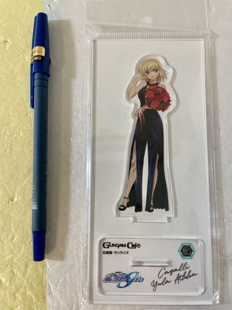 未開封　カガリ　ユラ　ガンダム SEED アクリルスタンド　ガンダムカフェ　2