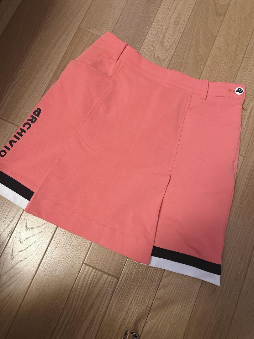 ARCHIVIO ピンクオレンジ スカートとトップスセット アルチビオ パーリー