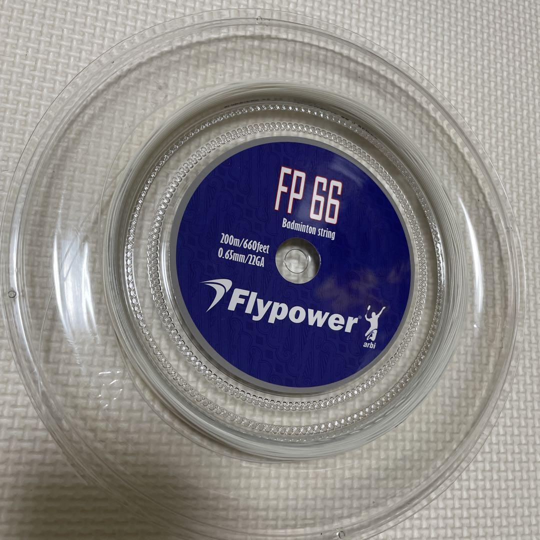 Flypower FP 65 Ti バドミントンロールガット 200m バドミントン