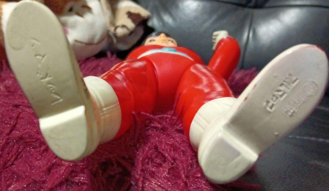 ◇[F1]当時物 ブルマァク レッドマン 高さ約30cm 面取れ マスク