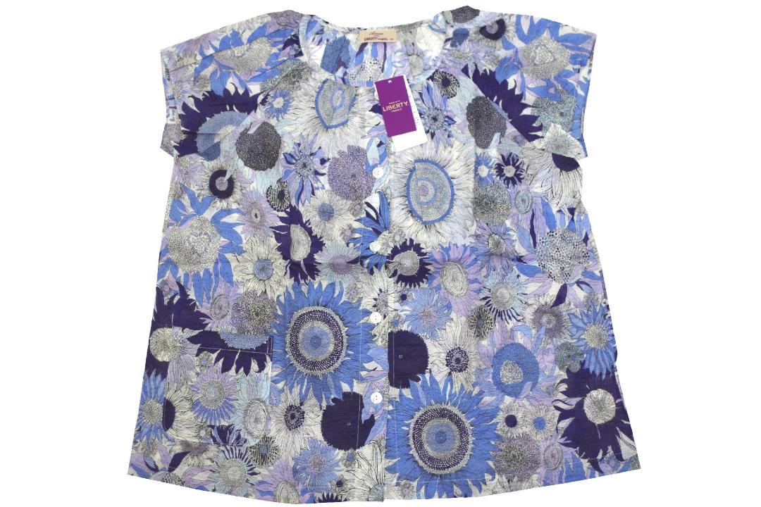 LIBERTY] 80リップル 涼しい 夏用 パジャマ （レディース