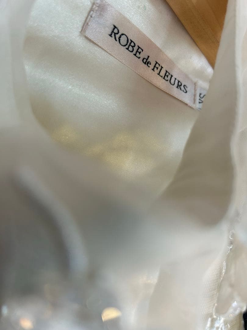 ROBE de FLEURS キャバドレス レース 白 ホワイト ROBE de FLEURS キャバドレス レース 白 ホワイト