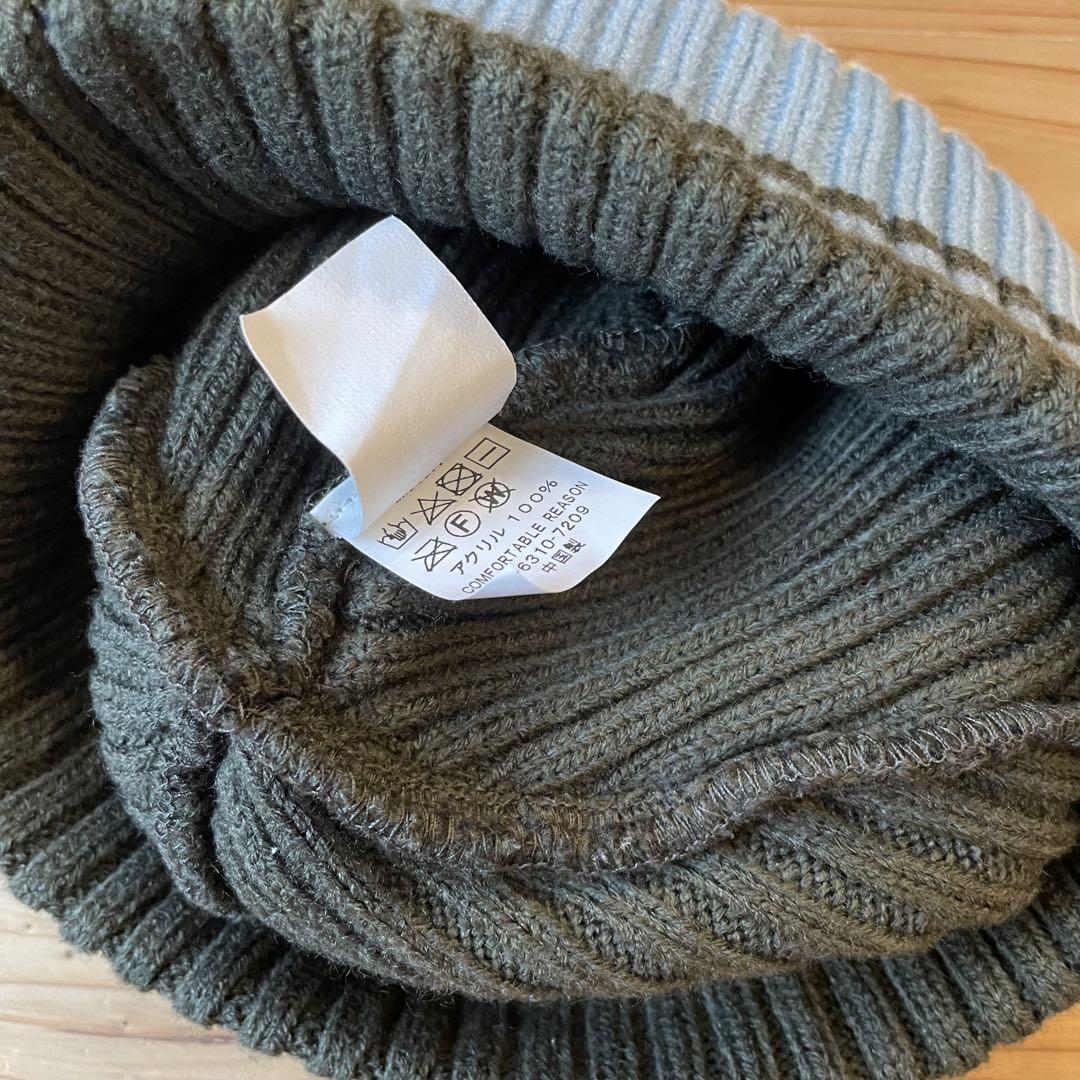 帽子 COMFORTABLE REASON \"Stripe Beanie\"