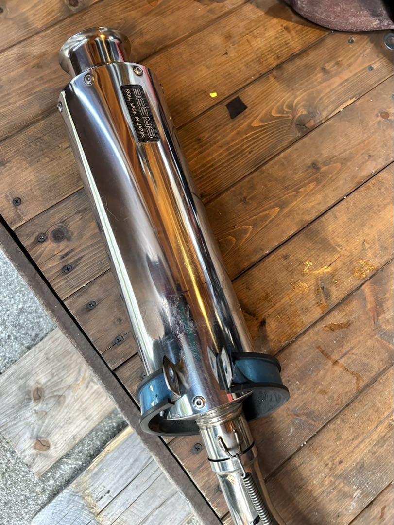 GN125 GS125 マフラー　ビームス