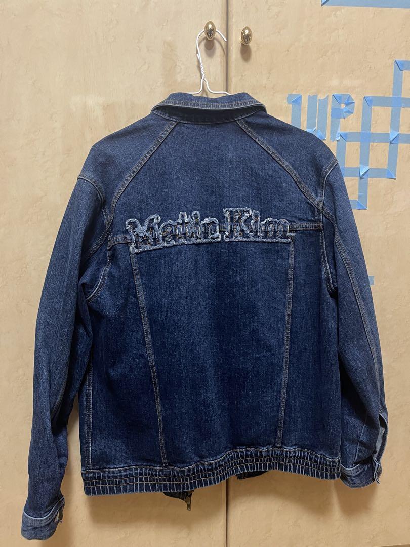 Medi Kim 刺繍ロゴ ダークデニムジャケット 14,000円