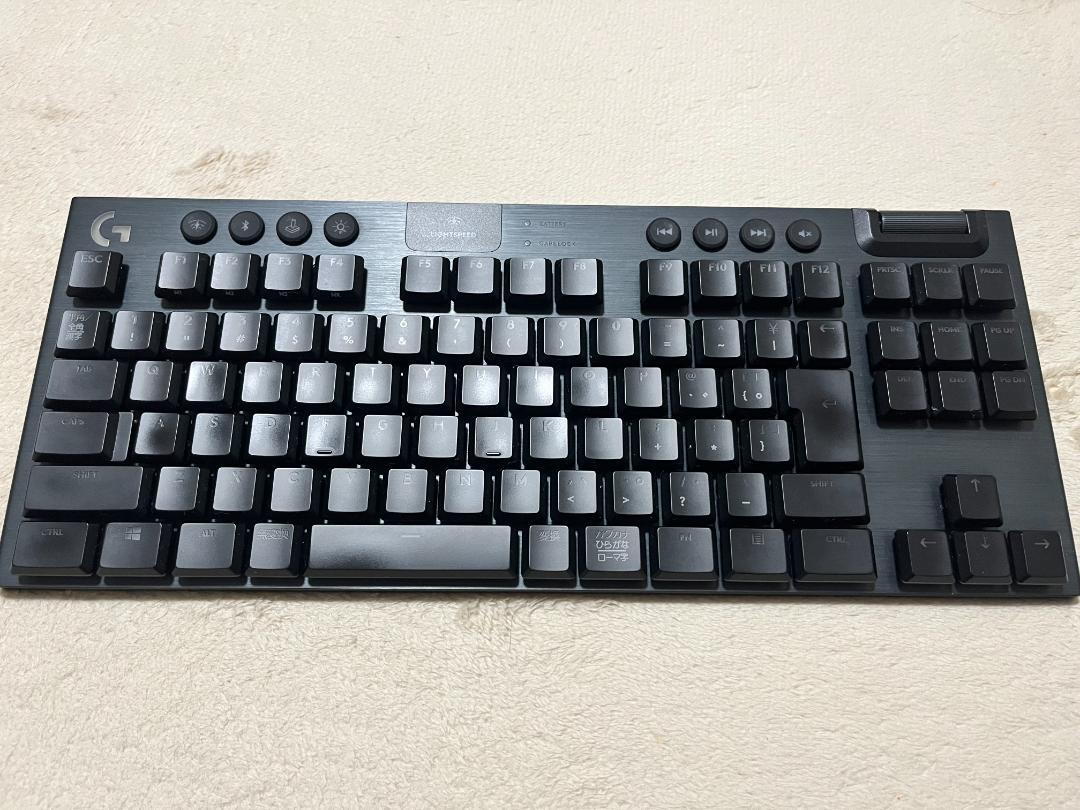ロジクール キーボード G913 TKL クリッキー 薄型 テンキーレス