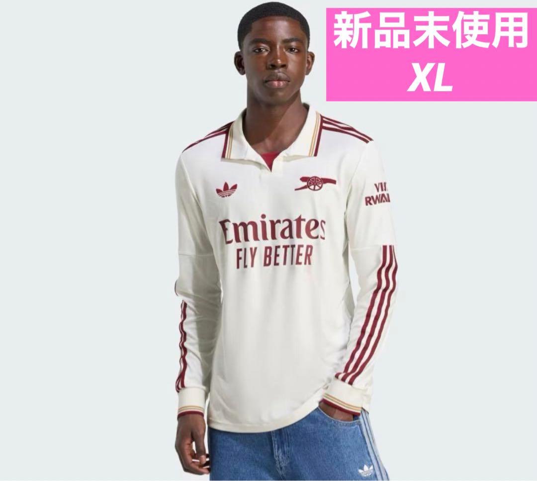 新品タグ付き アーセナル 25-26 3rdユニフォーム 長袖