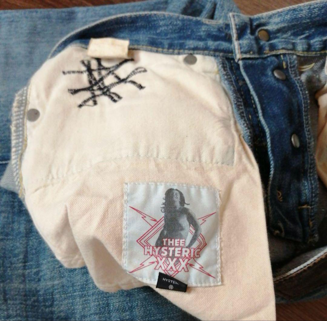 HYSTERIC GLAMOUR XXX ヒステリックグラマー スタッズデニム