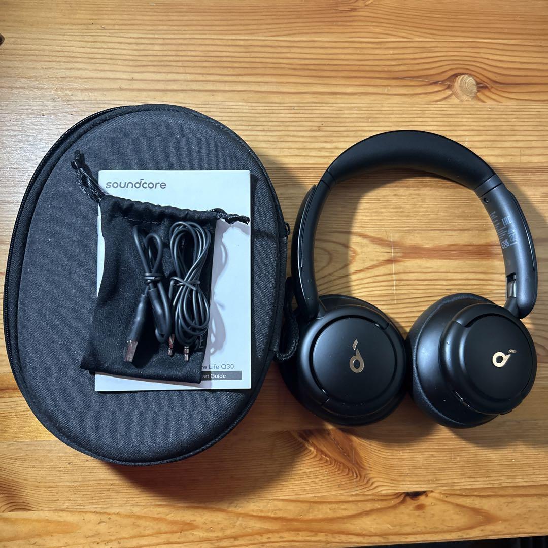Anker Soundcore Life Q30【第2世代】ワイヤレスヘッドホン