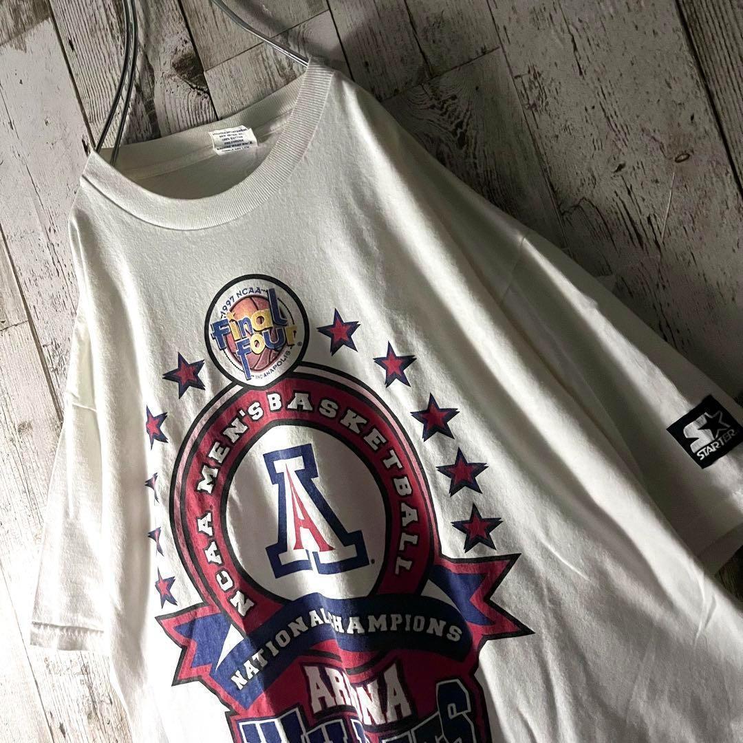 希少★US製 ヴィンテージ古着 Tシャツ カレッジロゴ バスケ ビッグサイズ