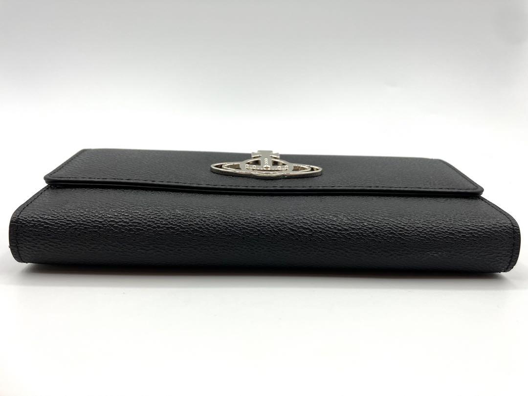 美品 ヴィヴィアンVivienne Westwood 長財布 シルバー金具