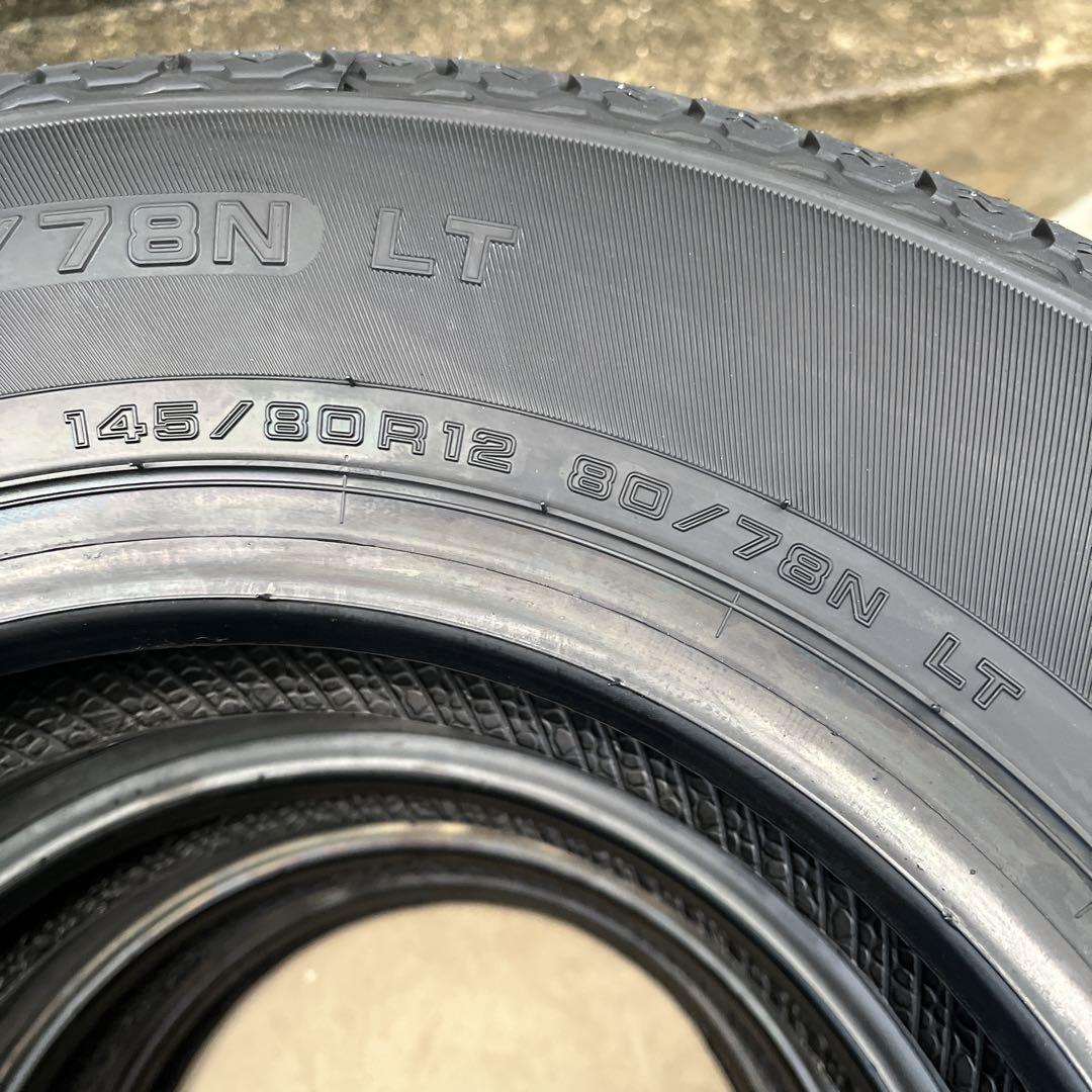 SUPER VAN 145/80R12 タイヤ 4本セット