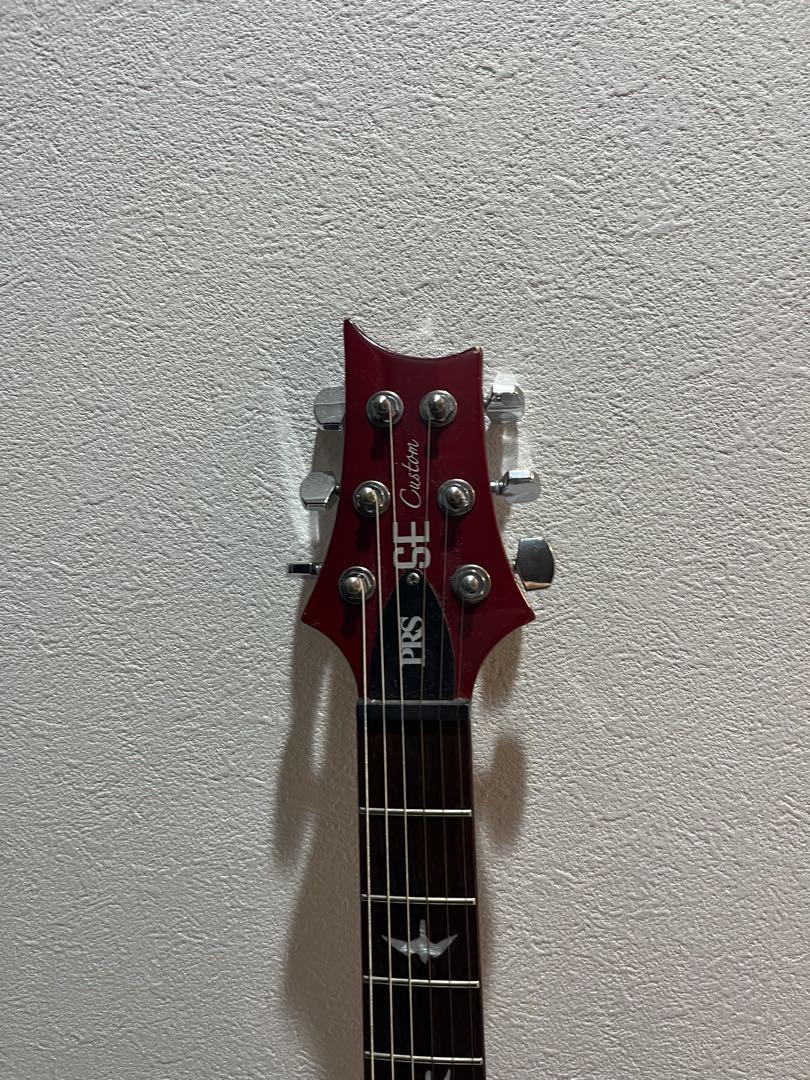 PRS SE エレキギター ワインレッド ギターケース付き