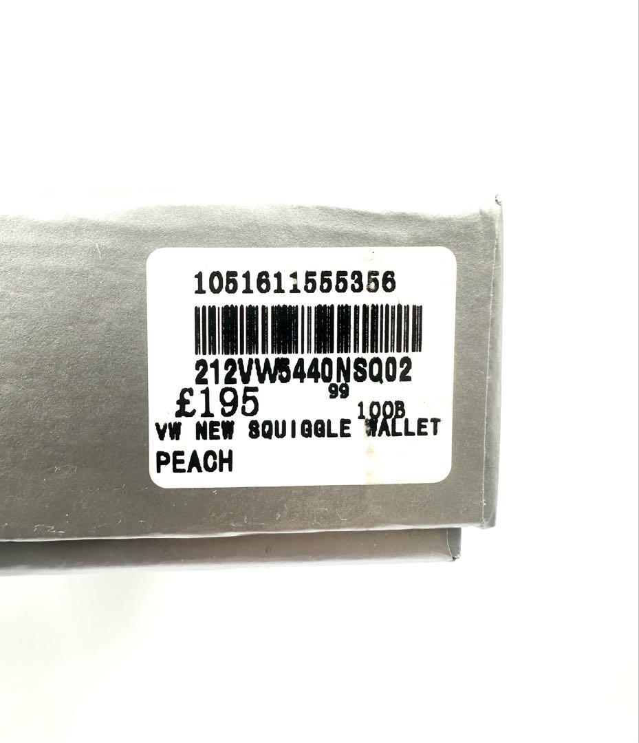 【新品未使用】VivienneWestwood 長財布PEACH (ピンク)