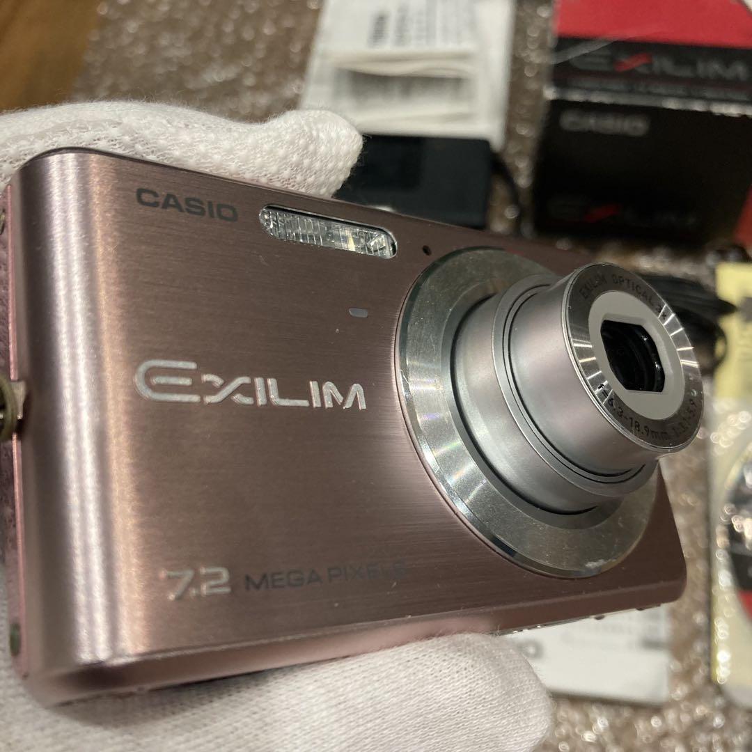 【完動品】ピンク　CASIO EXILIM EX−Z77 オールドデジカメ