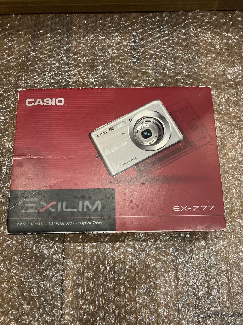 【完動品】ピンク　CASIO EXILIM EX−Z77 オールドデジカメ