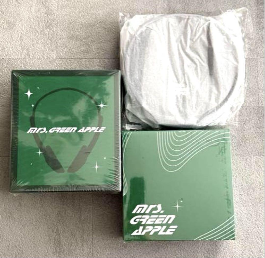 Mrs.GREENAPPLE ヘッドフォン ポータブルCDプレーヤー ケース