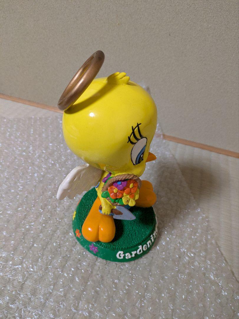 トゥウィーティー　Tweety Bird ガーデニングオーナメント　置物