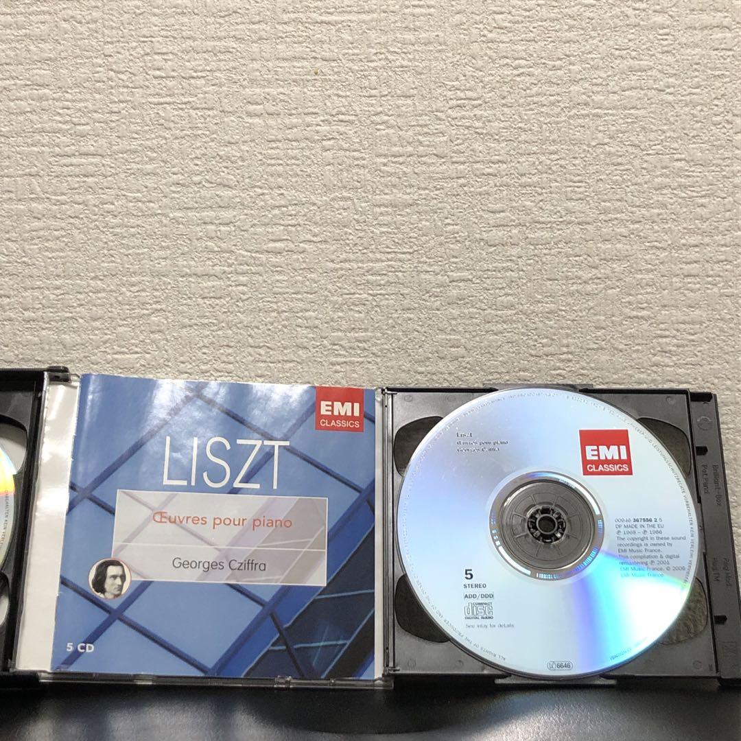 廃盤】シフラ / リスト : ピアノ作品集（CD5枚組） - メルカリ