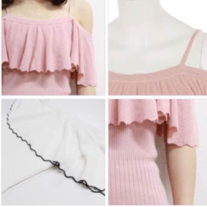 snidel ニットワンピース aeUFB-m52267183400 新作国産