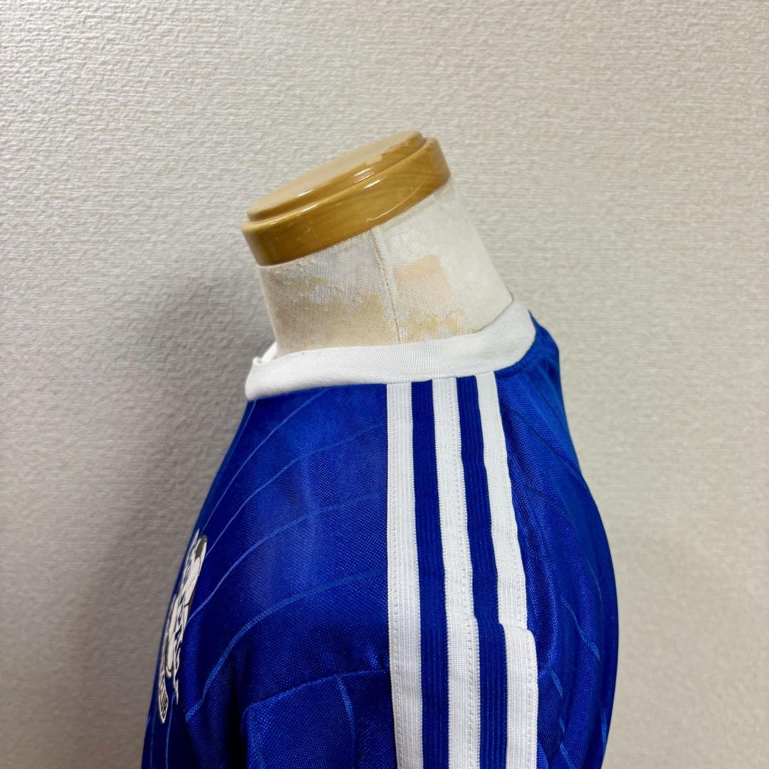USA】アディダス adidas 80s 90s 万国旗タグ サッカーシャツ
