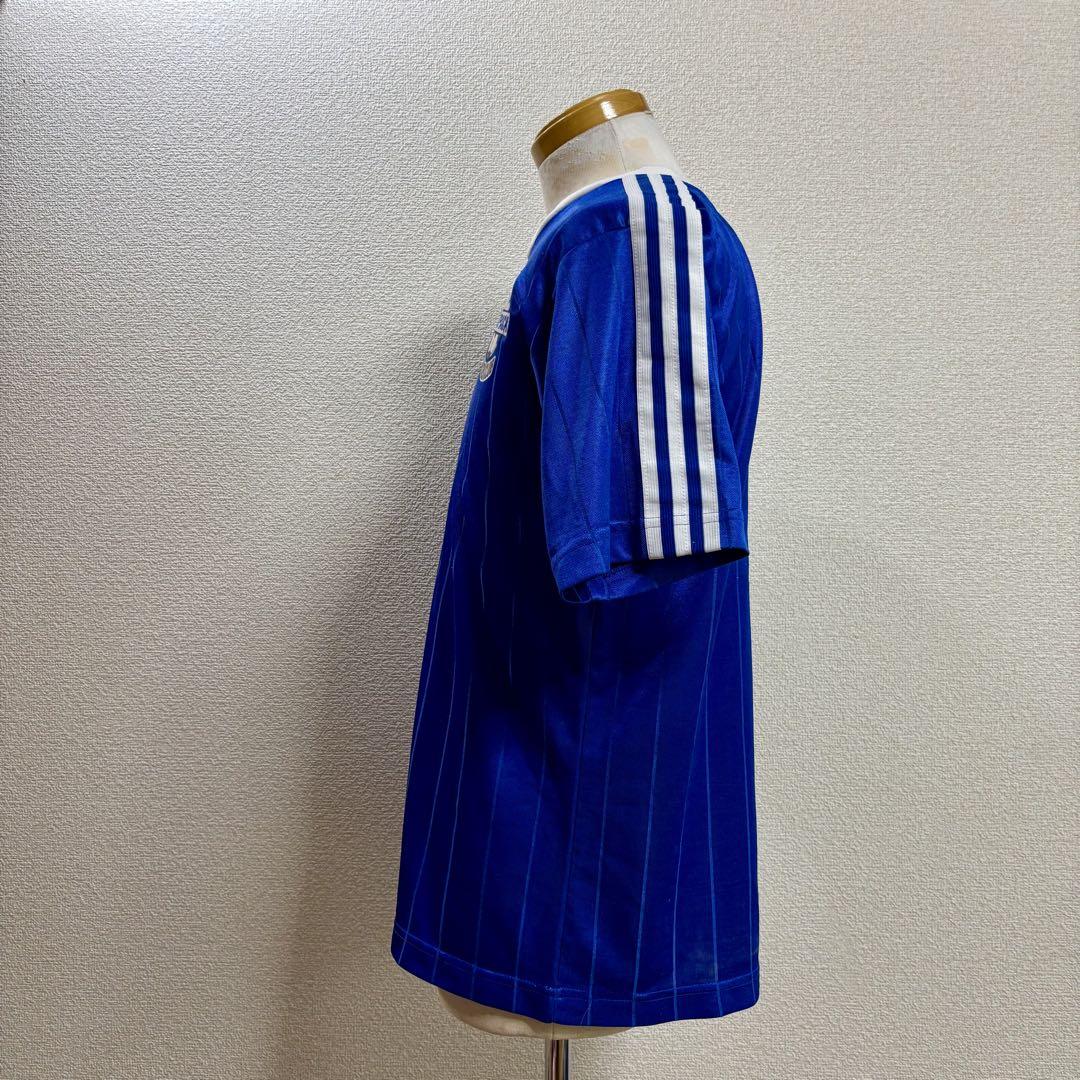 USA】アディダス adidas 80s 90s 万国旗タグ サッカーシャツ