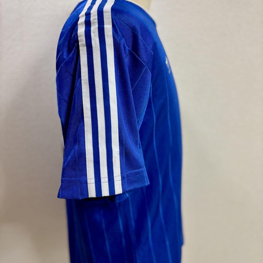 USA】アディダス adidas 80s 90s 万国旗タグ サッカーシャツ