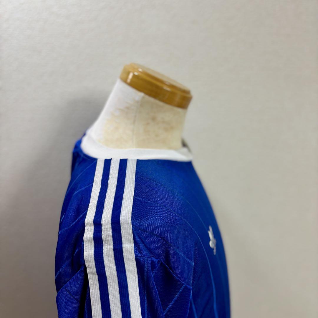 USA】アディダス adidas 80s 90s 万国旗タグ サッカーシャツ