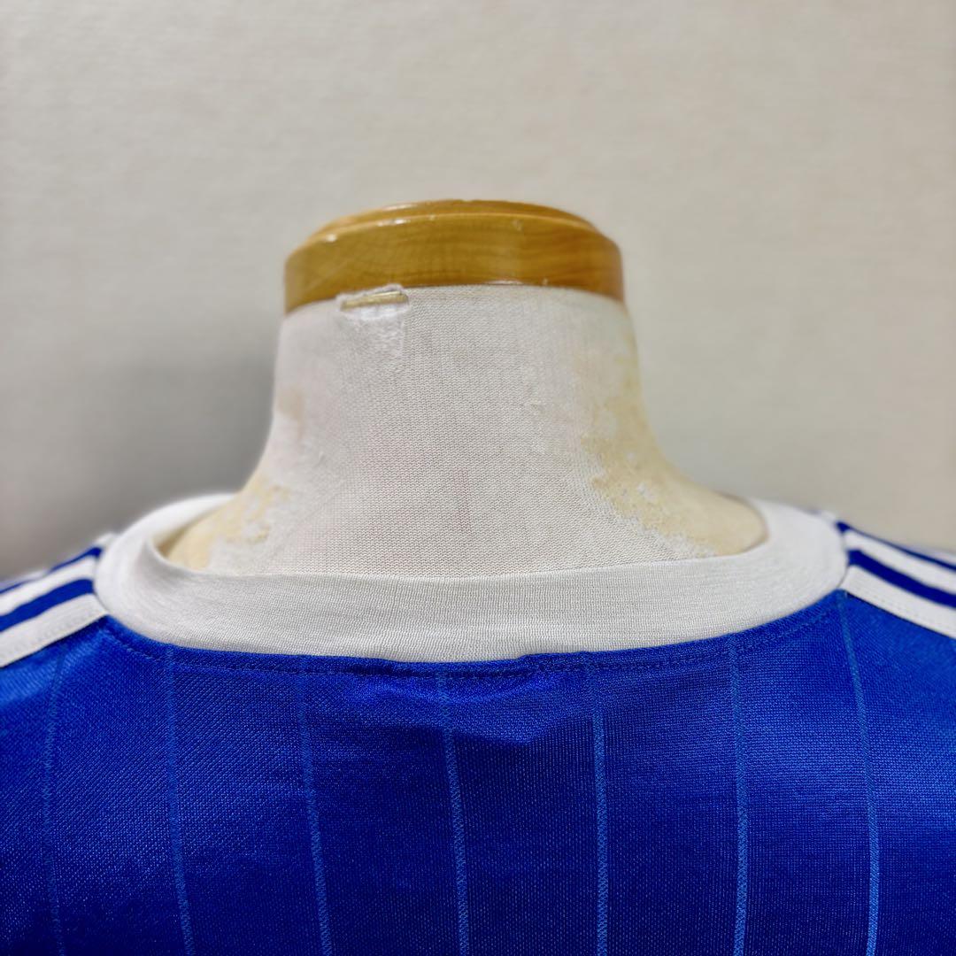 USA】アディダス adidas 80s 90s 万国旗タグ サッカーシャツ