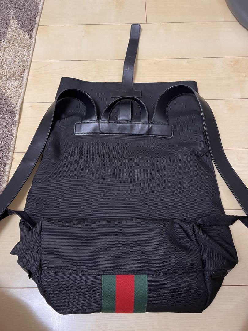 ジャンボGG バックパックブラック レザー | GUCCI公式