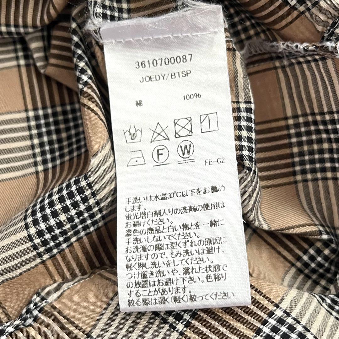 FRANK & EILEEN チェック スキッパーシャツ JOEDY XXS