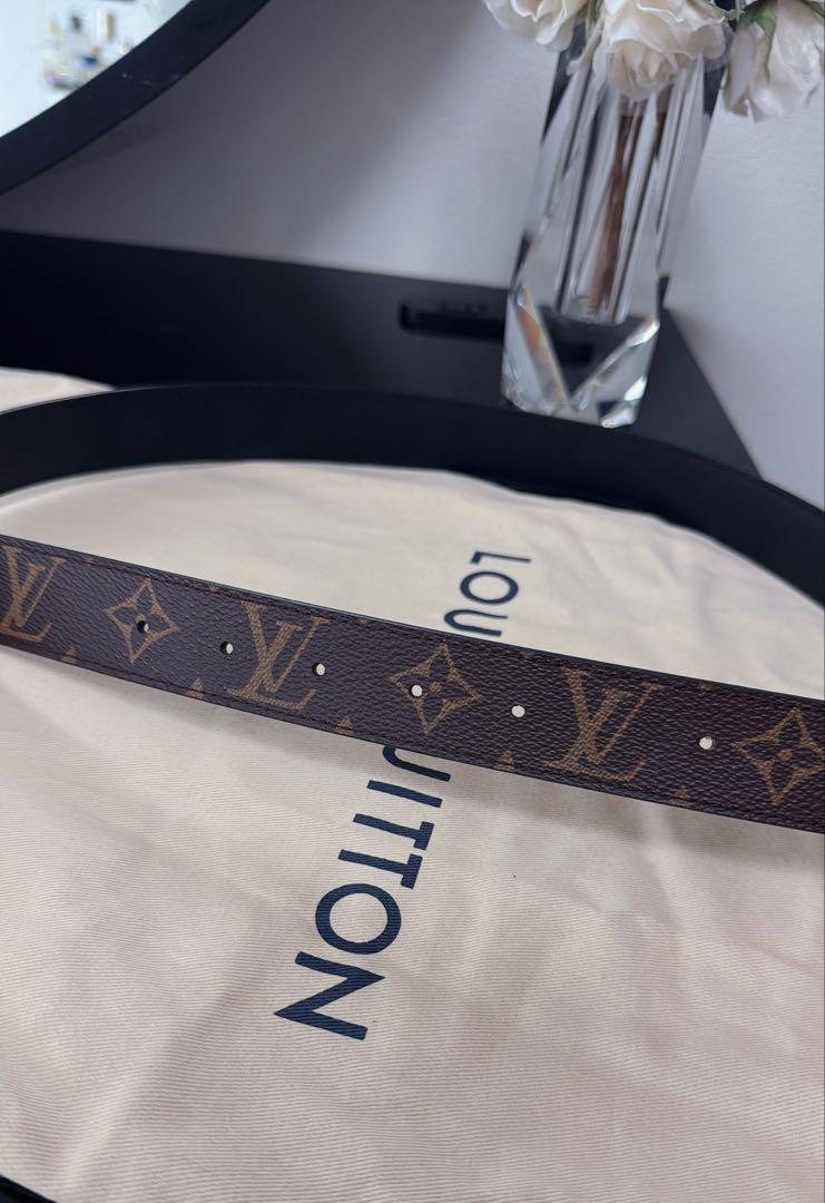 Louis Vuitton ブラウンレザーベルト