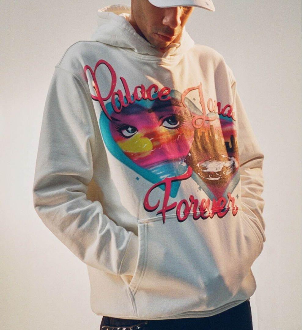 【新品タグ付】2023 Palace Forever Hood 白