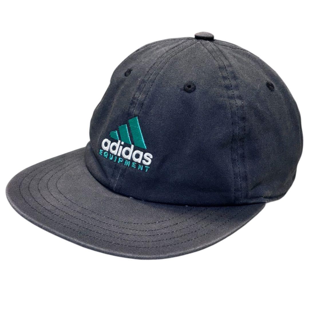 adidas EQUIPMENT アディダス キャップ ロゴ刺繍 古着