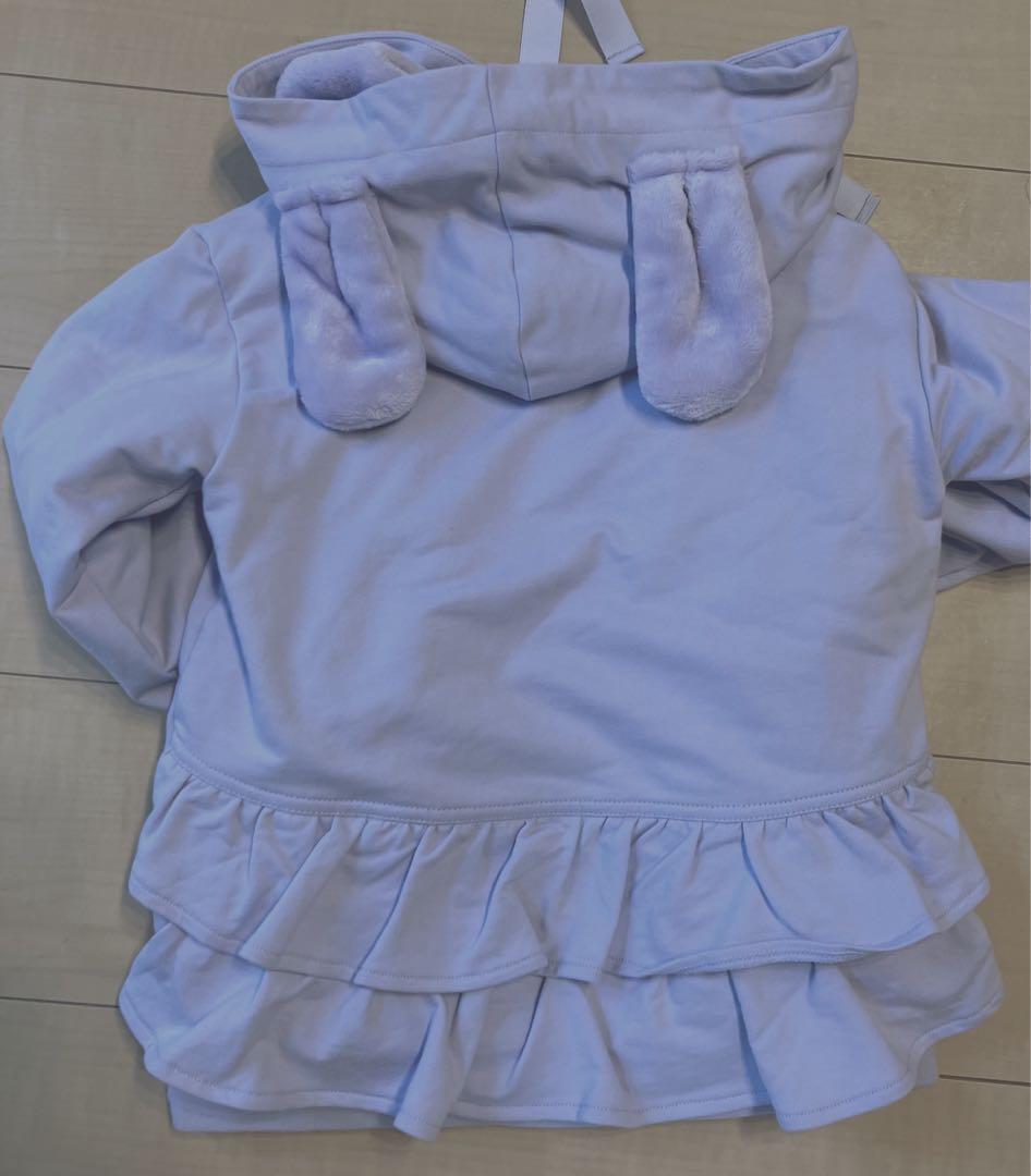 新品タグ付き ウサ耳3wayブルゾン 130