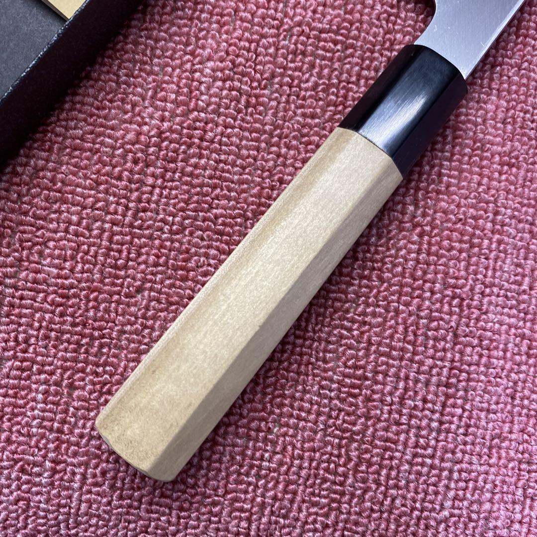青二鋼　鎌薄刃包丁　225㎜ 7.5寸