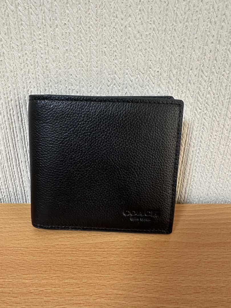 ⭐️新品未使用品✨COACH 折り財布 ブラック
