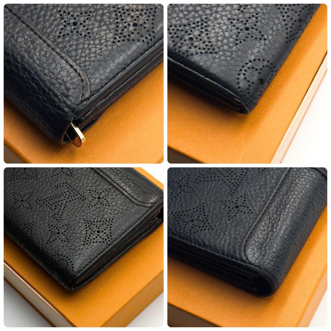 ルイヴィトン【最高級美品】モノグラムマヒナノワールポルトフォイユイリスゴールド