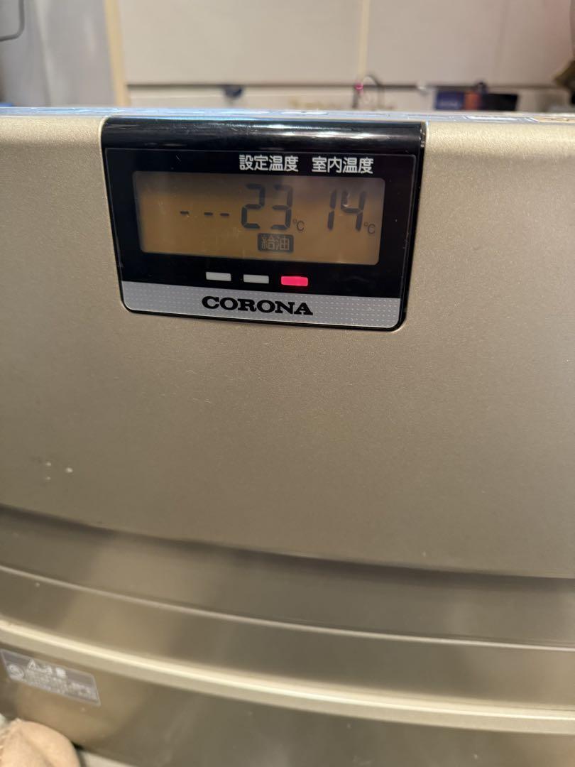CORONA 石油ファンヒーター FH-EX4610E7シャッター付き使用少なめ