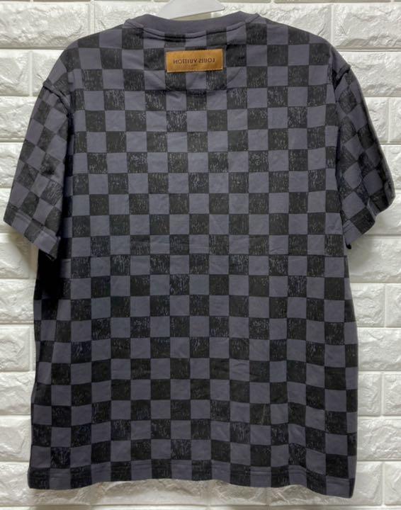 送料無料限定SALE 定価8.6万 新作21AW 未使用 再解釈ダミエ柄 Tシャツ サイズL xLvC7-m52277240210 特価大人気